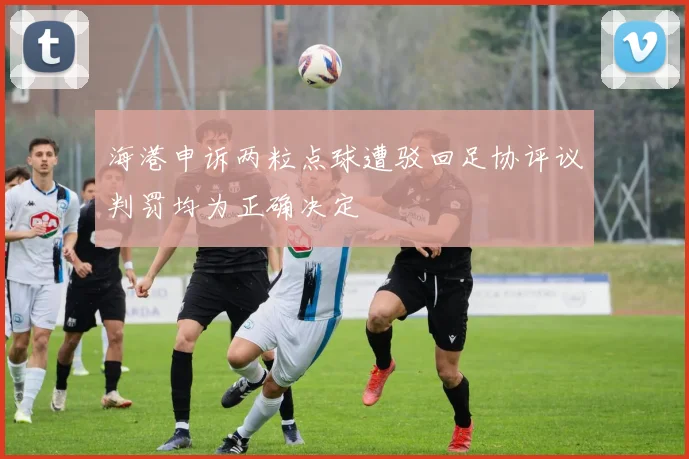 海港申诉两粒点球遭驳回足协评议判罚均为正确决定