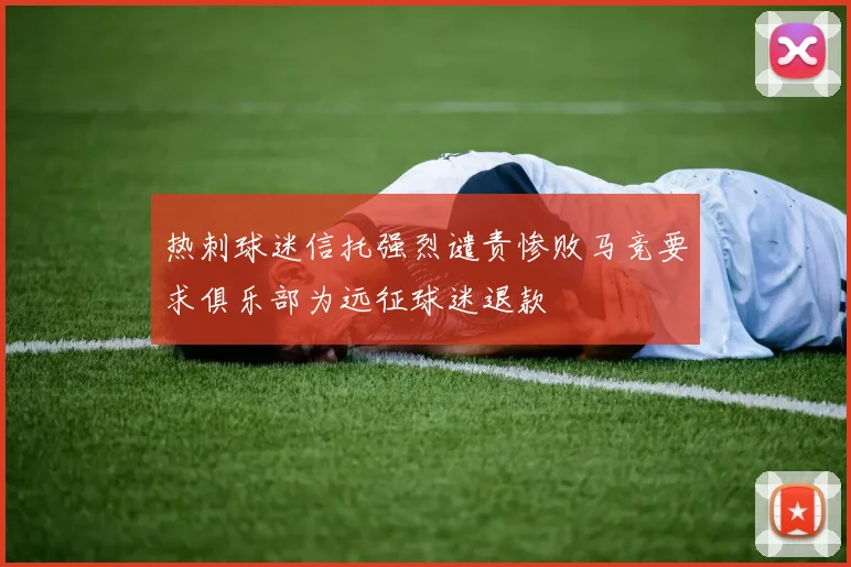 热刺球迷信托强烈谴责惨败马竞要求俱乐部为远征球迷退款
